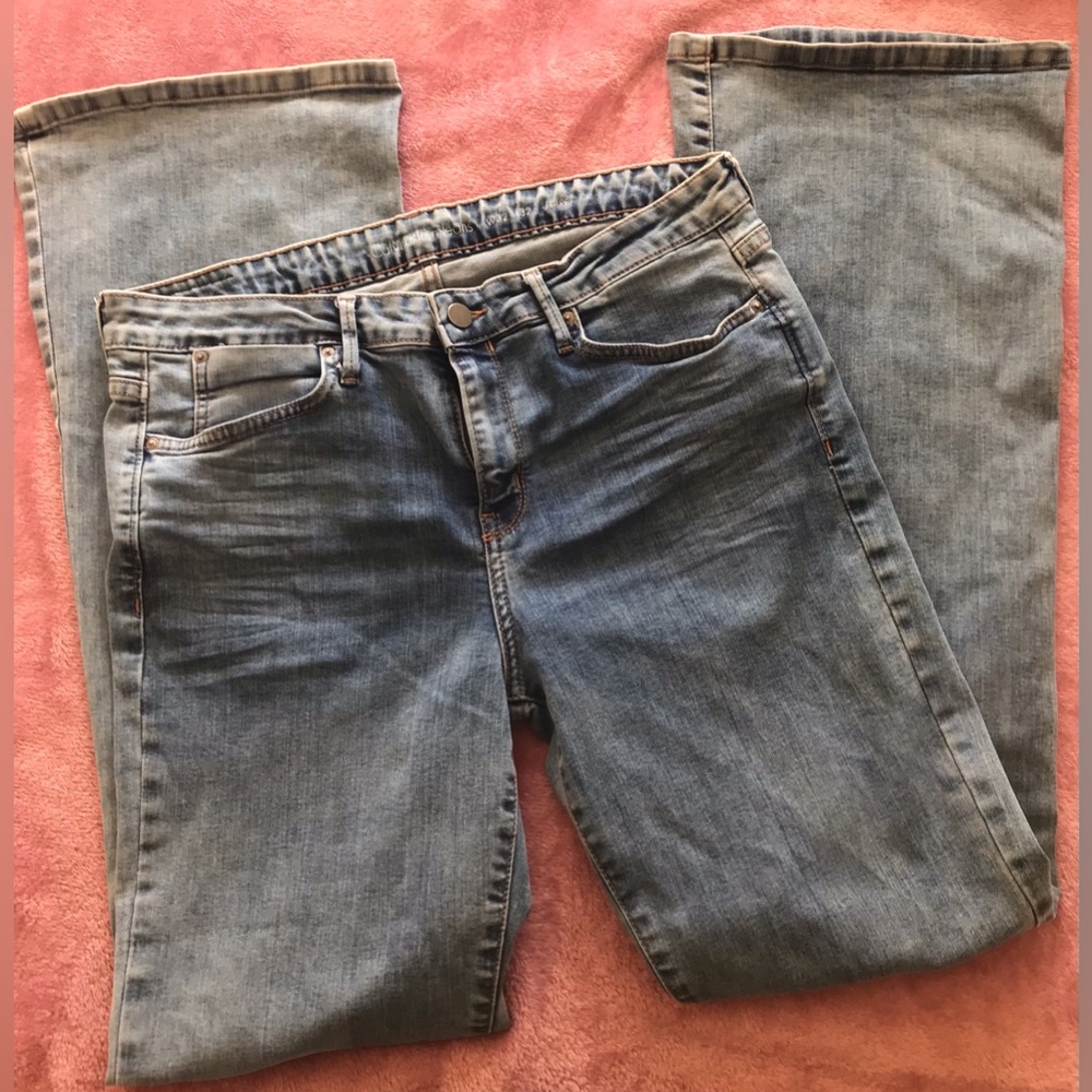CALVIN KLEIN JEANS Size 32 x 32 💙 Flare Jeans 💙 Light Blue 💙 CK